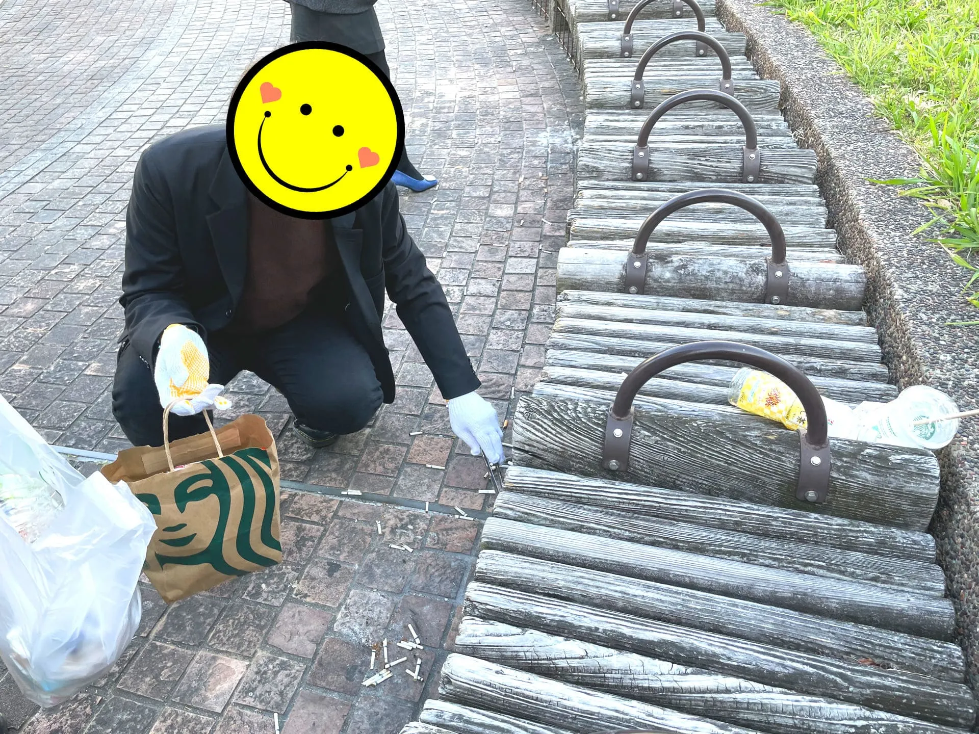 ゴミ拾いボランティア