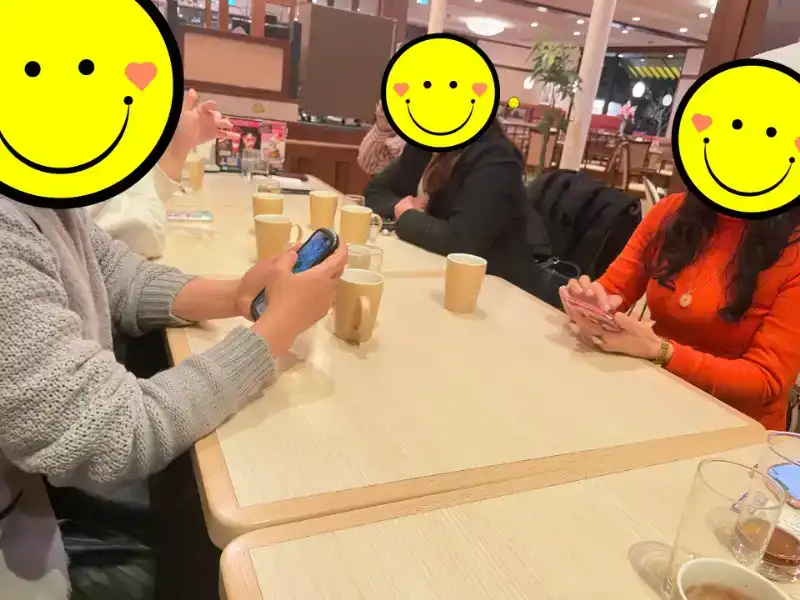 カフェ会の様子①