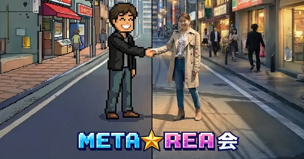 【福岡】メタ☆リア会（HybridCafe）｜AI体験×リアル×メタバース交流会